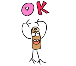 Recruiting for "Chikuwa"club members sticker #14108717