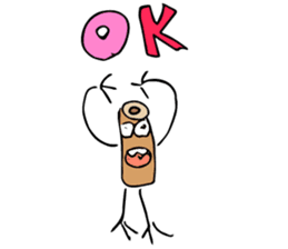 Recruiting for "Chikuwa"club members sticker #14108717