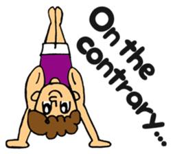 gymnastics message sticker #14108963