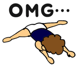 gymnastics message sticker #14108965