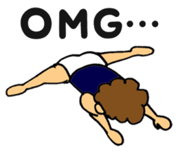 gymnastics message sticker #14108965