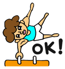 gymnastics message sticker #14108969