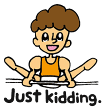 gymnastics message sticker #14108980