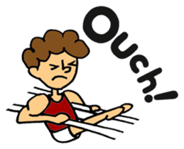 gymnastics message sticker #14108984