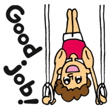 gymnastics message sticker #14108986