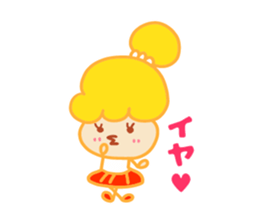 Present Stickers[Selfish Girl"WAGAMAMA"] sticker #14109030