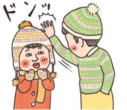 Winter sweethearts sticker #14109283