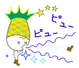 Pitapine is sensitive to the cold. sticker #14109736