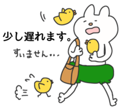 pumpkin rabbit(JW LIFE) sticker #14110028