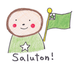 Esperanto MofuMofu 1 sticker #14110118