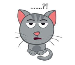 The cats. sticker #14110263