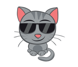 The cats. sticker #14110284