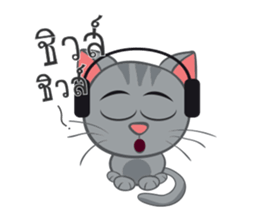 The cats. sticker #14110285