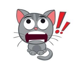 The cats. sticker #14110287
