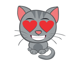 The cats. sticker #14110289