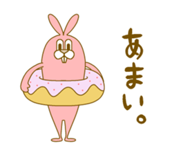 Medium mammal pink3 sticker #14110640