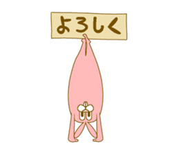 Medium mammal pink3 sticker #14110656