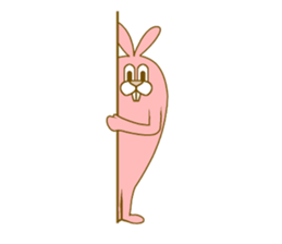 Medium mammal pink3 sticker #14110671