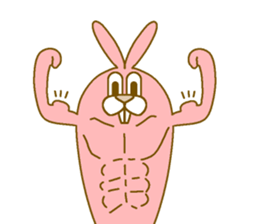 Medium mammal pink3 sticker #14110677