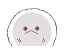 Mokomoko mizime-chan sticker #14110853