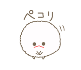 Mokomoko mizime-chan sticker #14110856