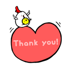 bird and young bird sticker #14110997