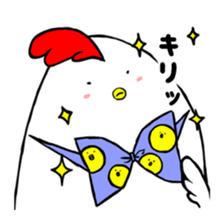 bird and young bird sticker #14111000