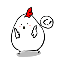 bird and young bird sticker #14111001