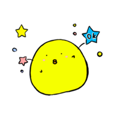 bird and young bird sticker #14111002