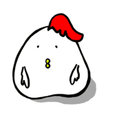 bird and young bird sticker #14111014