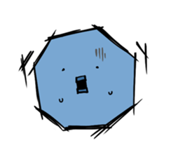 bird and young bird sticker #14111017