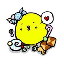 bird and young bird sticker #14111020