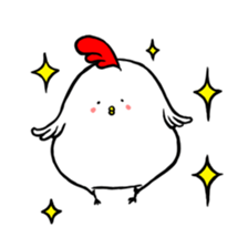 bird and young bird sticker #14111024