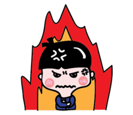 One of us: Little Cute Boy sticker #14111063