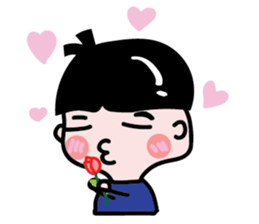 One of us: Little Cute Boy sticker #14111064