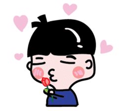 One of us: Little Cute Boy sticker #14111064