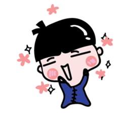 One of us: Little Cute Boy sticker #14111066