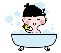 One of us: Little Cute Boy sticker #14111067