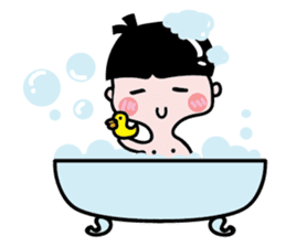 One of us: Little Cute Boy sticker #14111067