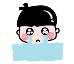 One of us: Little Cute Boy sticker #14111069