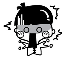 One of us: Little Cute Boy sticker #14111071