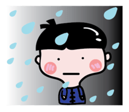 One of us: Little Cute Boy sticker #14111077