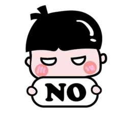 One of us: Little Cute Boy sticker #14111078