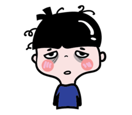 One of us: Little Cute Boy sticker #14111080