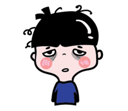 One of us: Little Cute Boy sticker #14111080