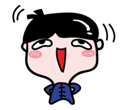 One of us: Little Cute Boy sticker #14111082