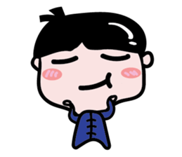 One of us: Little Cute Boy sticker #14111083