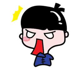 One of us: Little Cute Boy sticker #14111085