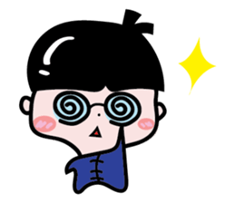 One of us: Little Cute Boy sticker #14111086