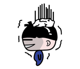 One of us: Little Cute Boy sticker #14111089